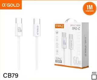 Cabo tipo c /tipo c 1M 60W CB79