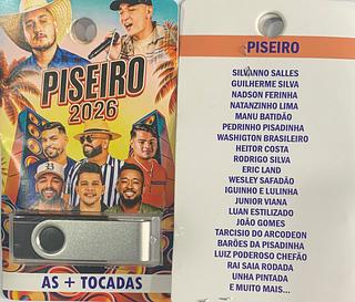 pendrive gravado original 500-600 músicas P107