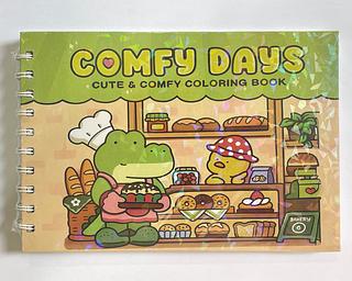 Livro de colorir 50 folhas COMFY DAYS