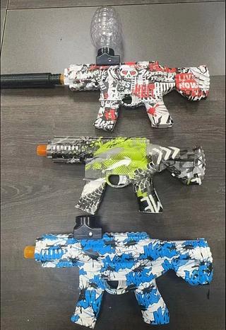 Arma de gel AK com óculos com 3mil bolinha sem garanti Blz M416