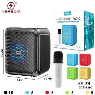 Caixa de som Bluetooth com microfone GTS1800