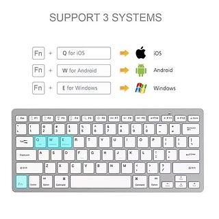 Teclado de modo dupla NTC-005