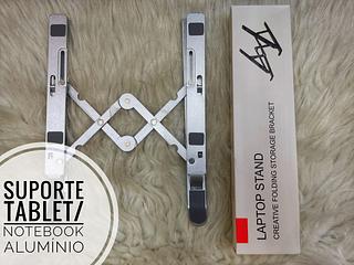 Suporte de tablete e notebook ALUMINIO
