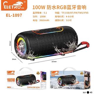 Caixa de som Bluetooth 100W EL1097