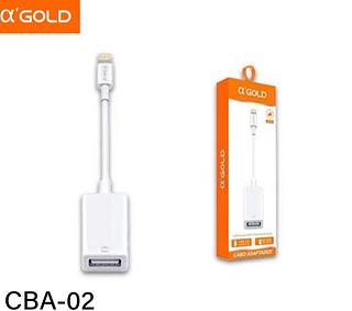Cabo adaptador Lightning para - Para USB 3.0 - Transmissão rápida 12-16m/S CBA02