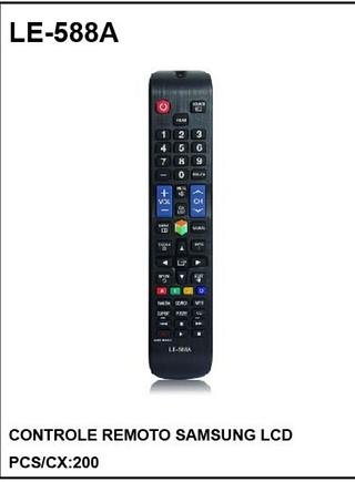 Controle remoto Samsung LCD LE-588A