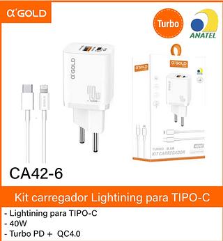 Carregador iPhone para tipo c 40W CA426