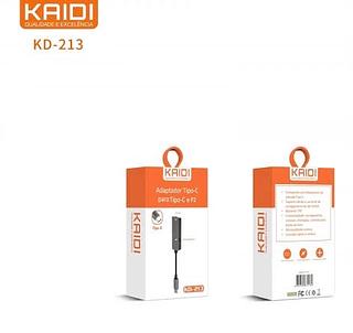 Adaptador para TIPO-C e P2 KD-213