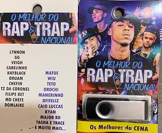 pendrive gravado original 500-600 músicas P113