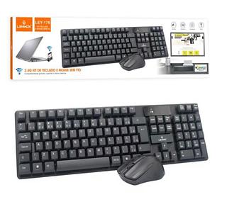 Teclado com mouse sem fio LEY176