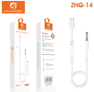 Adaptador P2- Tipo C com microfone ZHQ14