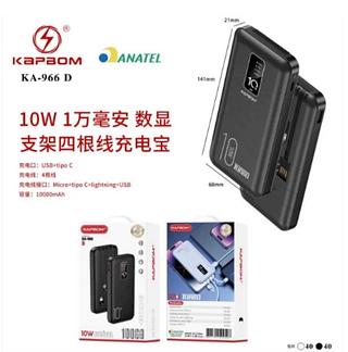 Carregador Portáti 10W 10000 mAh KA966D