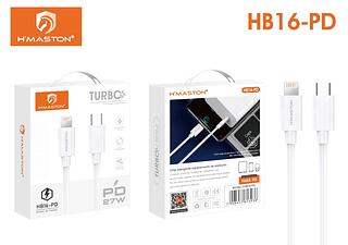 Cabo tipo c /iPhone 27W turbo 1M HB16PD