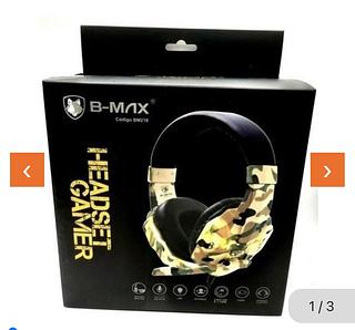 Fone gamer USB+PS2+RCA BM-218 Caixa fechado com 40pcs