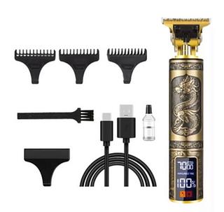 Máquina de corta cabelo com digital ferro T9