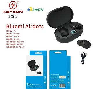 Fone sem fio Bluemi Airdots com digital caixa fechado com 200pcs