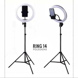 Ring light 14polegadas com suporte com tripe 2.1m