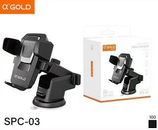 Suporte veicular - Trava automática • Rotação 360° SPC03