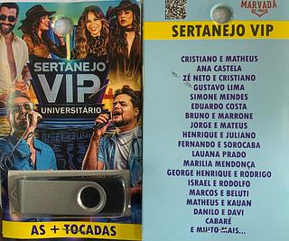 pendrive gravado original 500-600 músicas P115