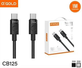 Cabo tipo c /tipo c 1M CB125