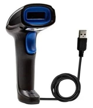 Leitor Código De Barras Com Fio Laser Code Scanner 1dKP- LE705