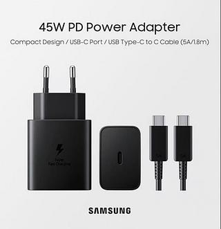 Carregador 45W / USB-C Port / USB Type-C to C Cable (5A/1.8m)