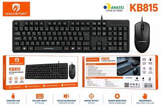 Kit teclado com mouse com fio KB815