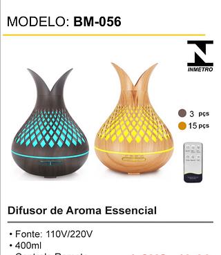 Difusor de aroma essencial 400ML BM056