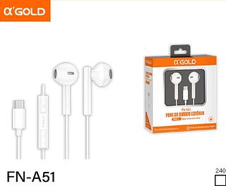 Fone de ouvido tipo c FNA51