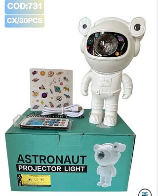 Projetor de luz astronauta 731 Com 30pcs