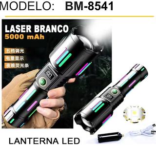 LANTERNA LED 1500 metro de distancia LED laer branco Bilha 36680 BM8541