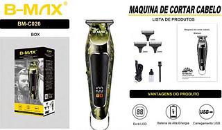 Máquina de corta cabelo com digital BMC020