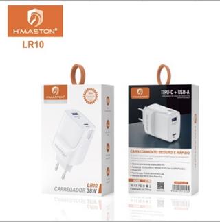 FONte 38w Tipo-c+usB-A Hmaston LR10