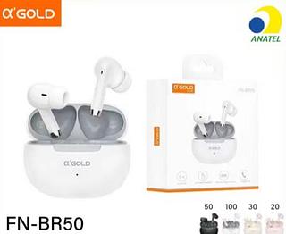 Fone de ouvido Bluetooth com borrachinha FNBR50