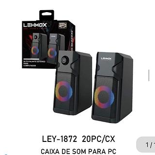 Caixa de som para PC LEY-1872 Caixa fechado com 20pcs