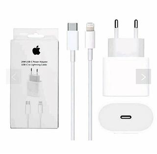Carregador Turbo 35w + Cabo Usb-c/lihgt iPhone 12 13