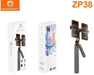 Bastão de selfie com Duplo Clipe 29,5cm- 180cmZP38