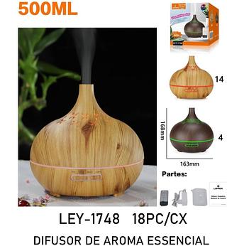 Difusor de aroma essencial 500ML LEY1748