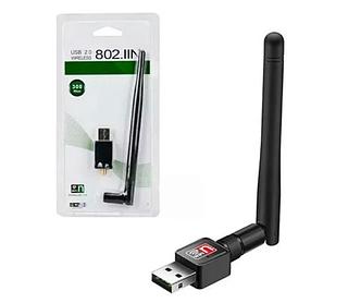 ANTENA WIFI ADAPTADOR WIRELESS USB 2.0 802.1N - Perfect Show Soluções